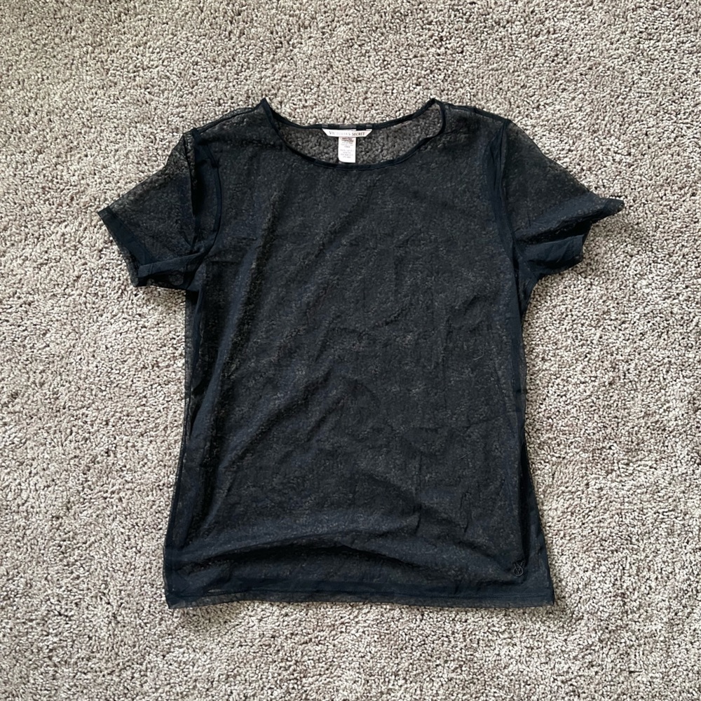 Victoria’s Secret see through mesh top